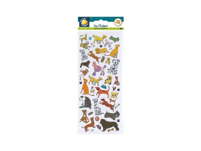 Craft Planet - Fun Stickers Dogs