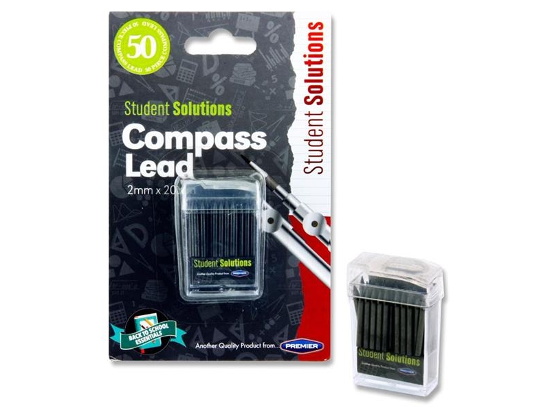 Compass Black Lead - 50 Pack