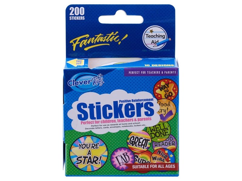Positive Reinforcement Stickers - 200 Reward Stickers