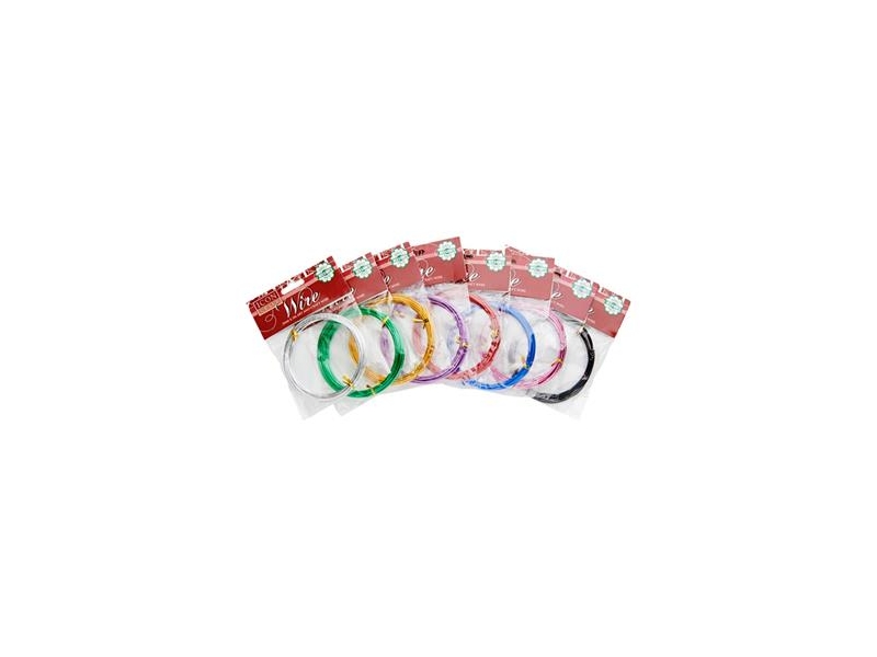  Icon Craft 2mm X 3m Craft Wire ( colours may vary)