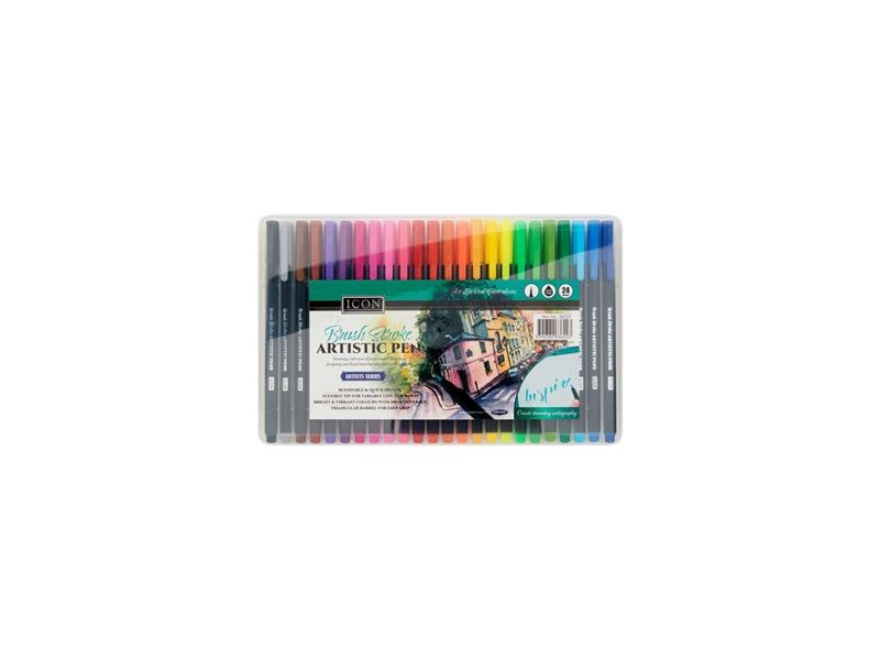 World of Colour Pkt.12 Washable Fabric Markers