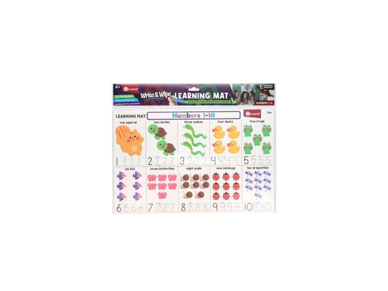 Ormond Learning Mat - Numbers 1-10