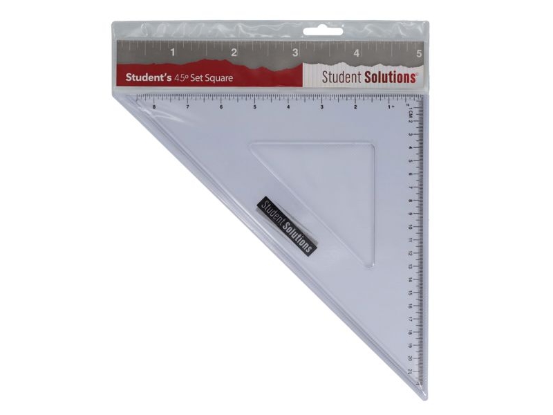 Student Solutions 45° Set Square