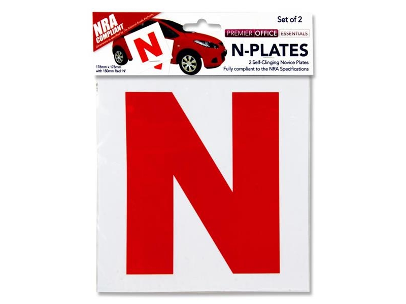 N - Plates 2 Pack