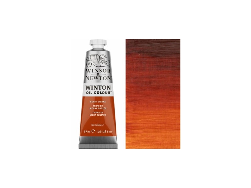 Winton Oil Colour 37ml - Burnt Sienna