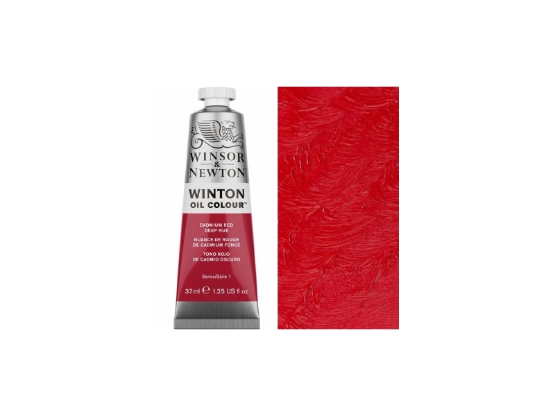 Winton Oil Colour 37ml - Cadmium Red Deep Hue