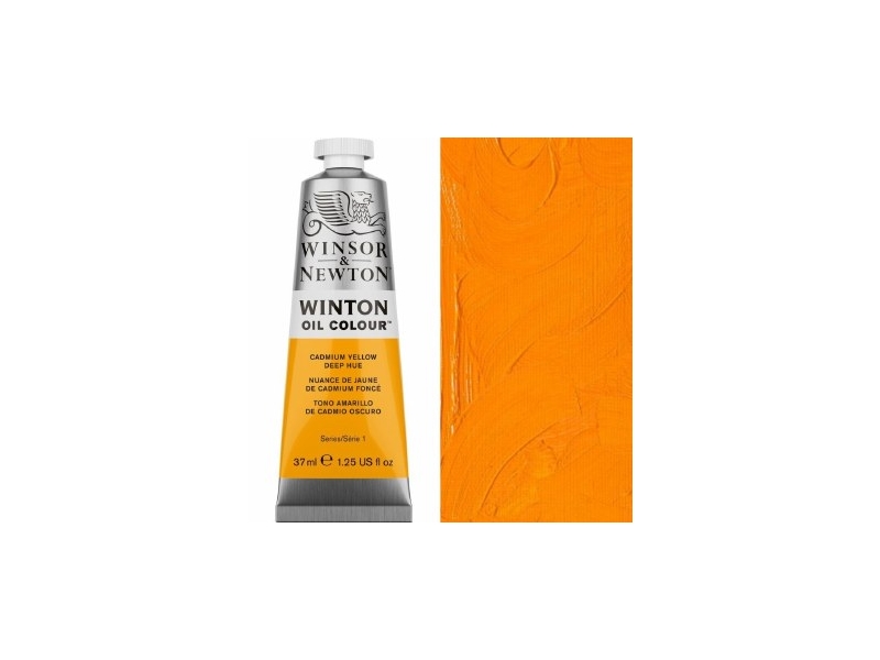 Winton Oil Colour 37ml - Cadmium Yellow Deep Hue