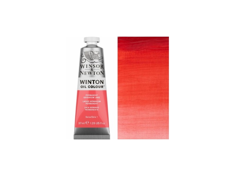 Winton Oil Colour 37ml - Permanent Geranium Lake