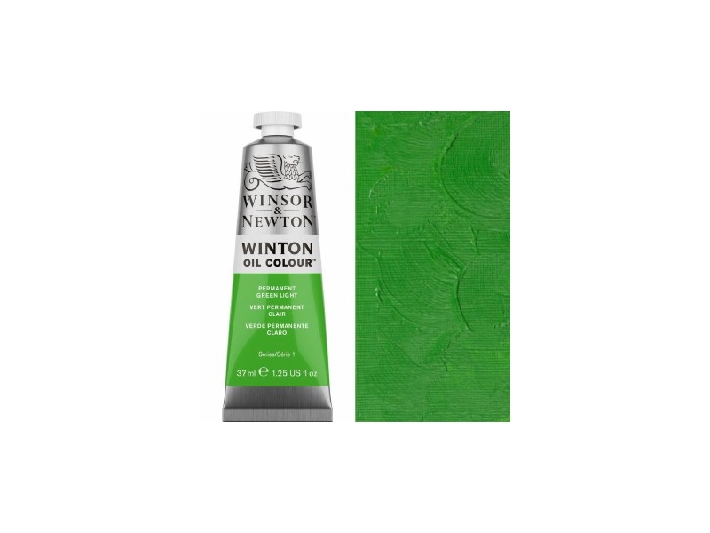 Winton Oil Colour 37ml - Permanent Green Light