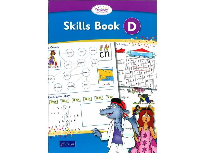 Skills Book D - Wonderland Stage One - Senior Infants