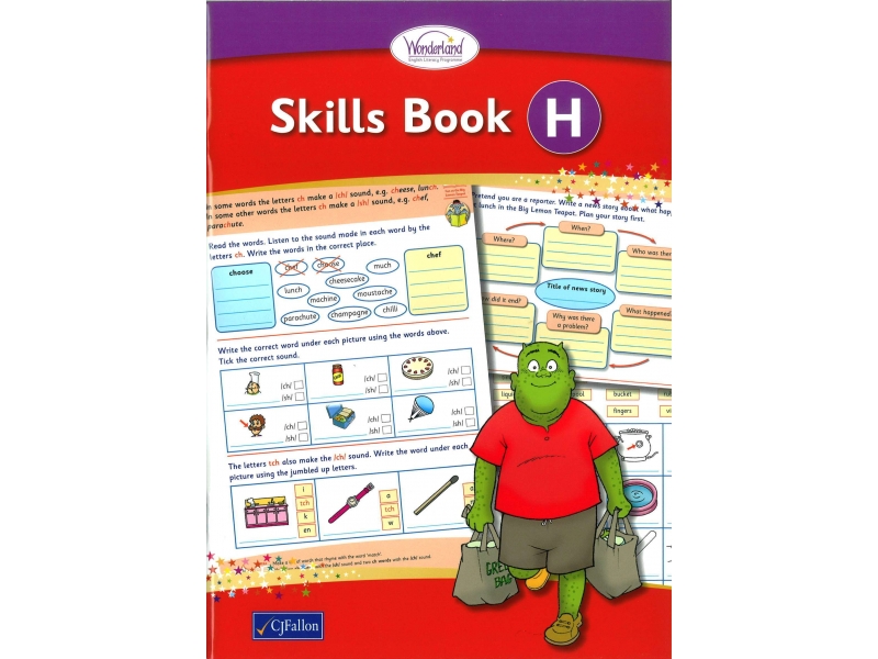Skills Book H - Wonderland Stage Two - Second Class