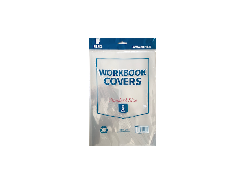 Filfix Workbook A4 Covers Pack of 5