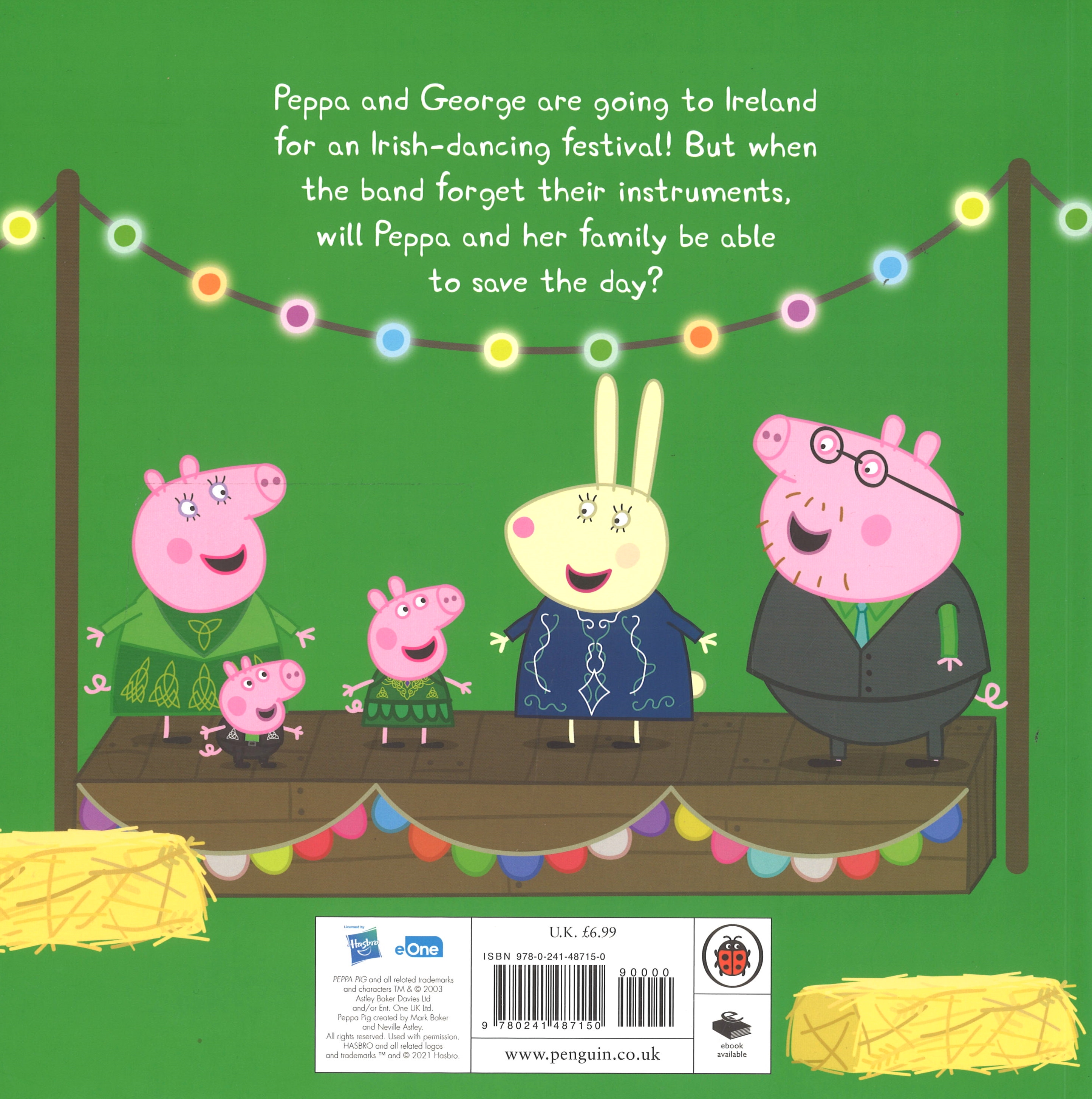 Peppa Pig - Peppa Goes To Ireland School Books Primary School Book Store  School Books Secondary School Books Ireland